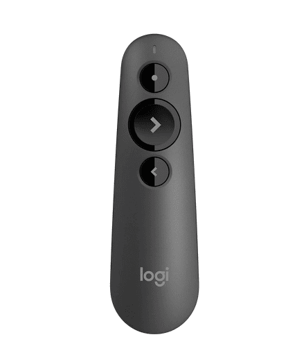 שלט מצגות Logitech R500s Laser Presentation Remote, Graphite, 910-005843